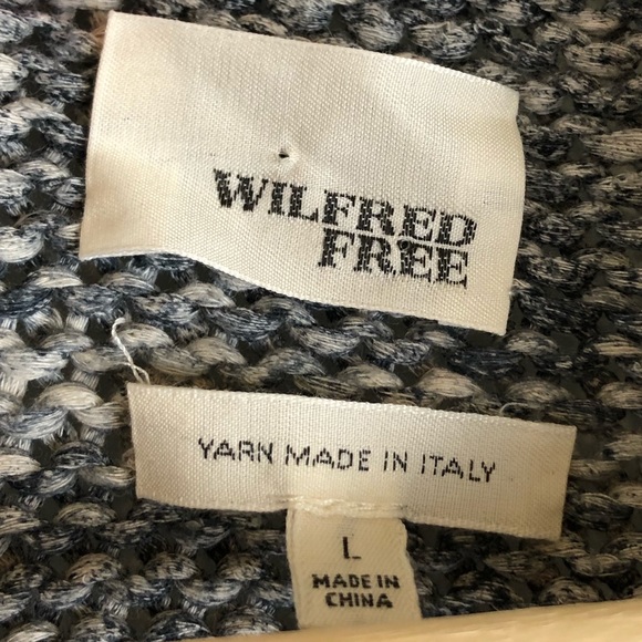 ARITZIA Wilfred Free Sweater Knit Cardigan Size L - Picture 11 of 13